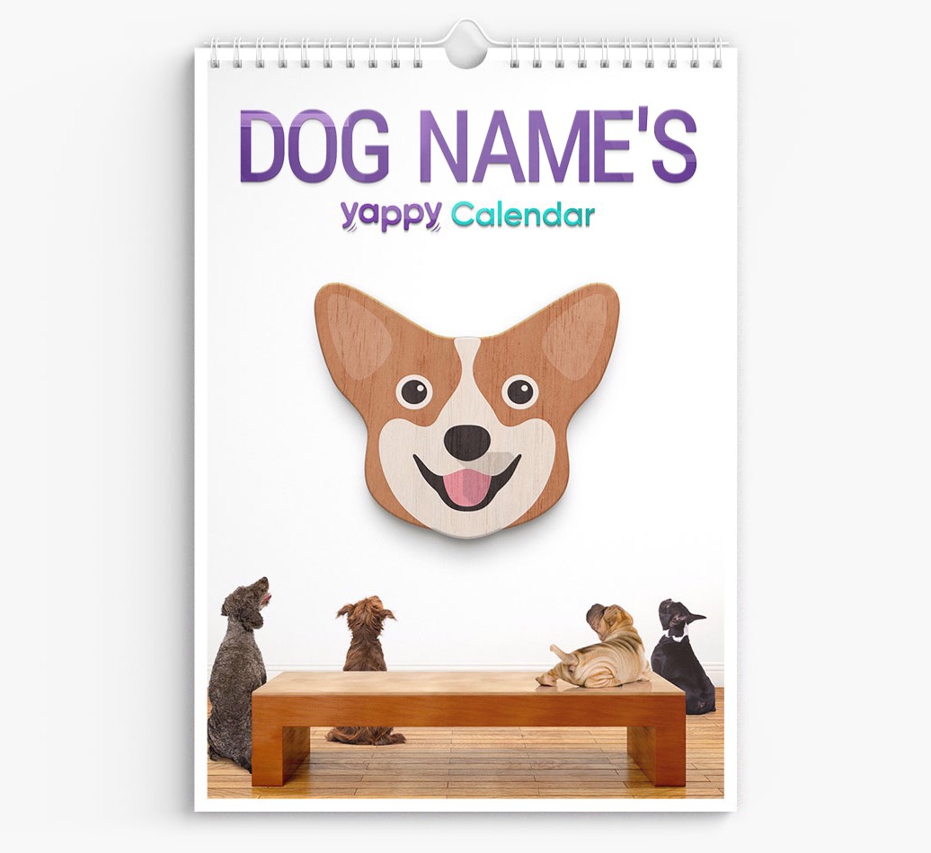 Personalised {dogsName}'s 2025 Calendar