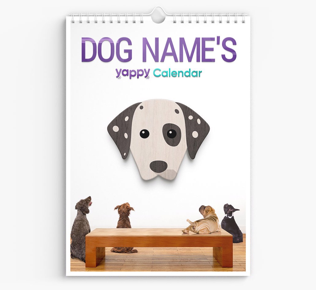 Personalised {dogsName}'s 2025 Calendar