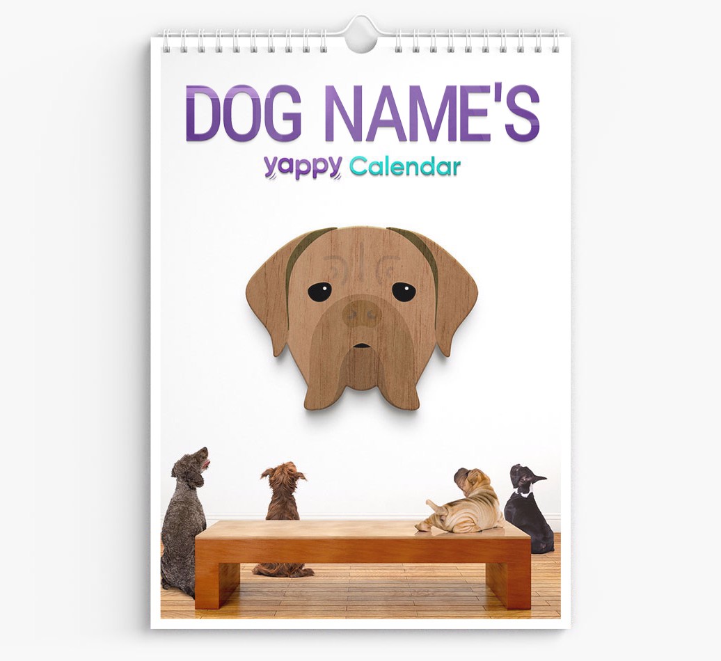 Personalised {dogsName}'s 2025 Calendar