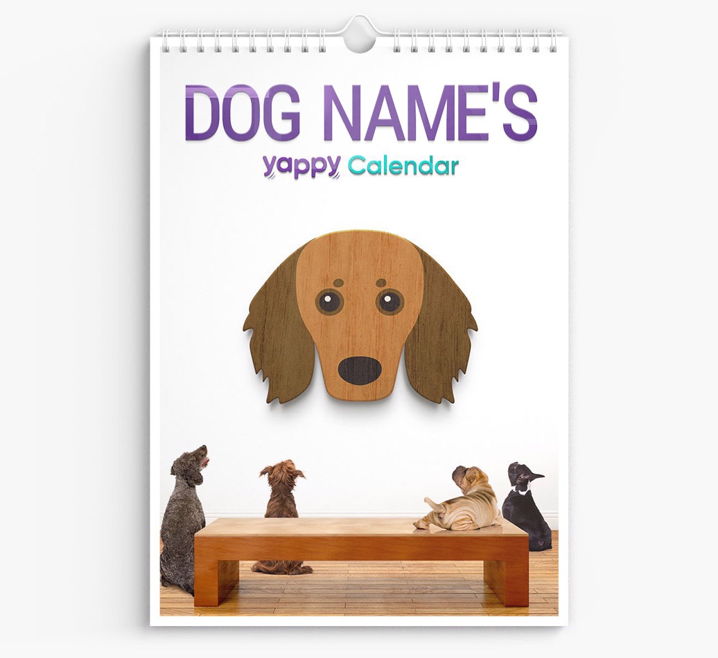 Personalised {dogsName}'s 2025 Calendar
