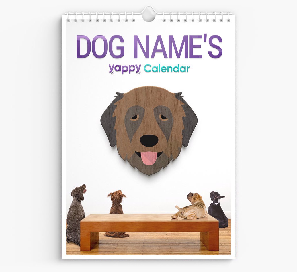 Personalised {dogsName}'s 2025 Calendar