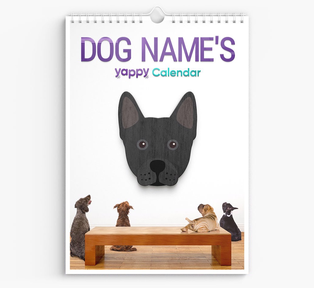 Personalised {dogsName}'s 2025 Calendar