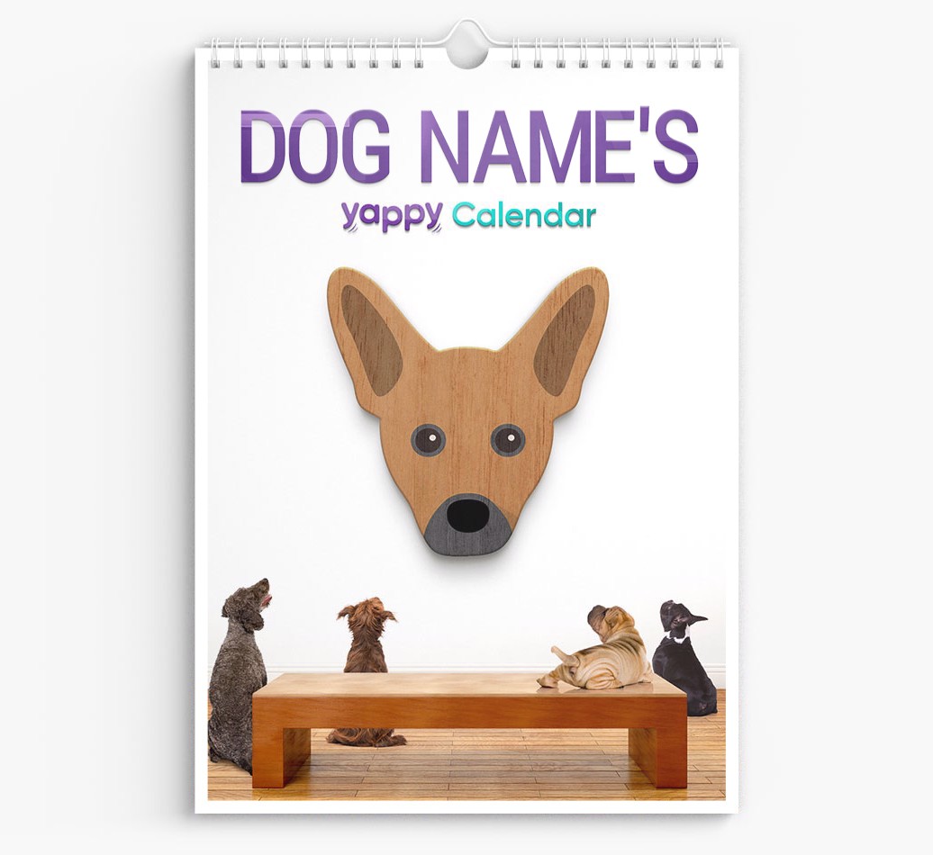 Personalised {dogsName}'s 2025 Calendar
