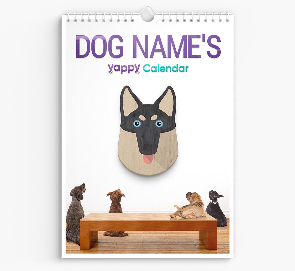 Personalised {dogsName}'s 2025 Calendar