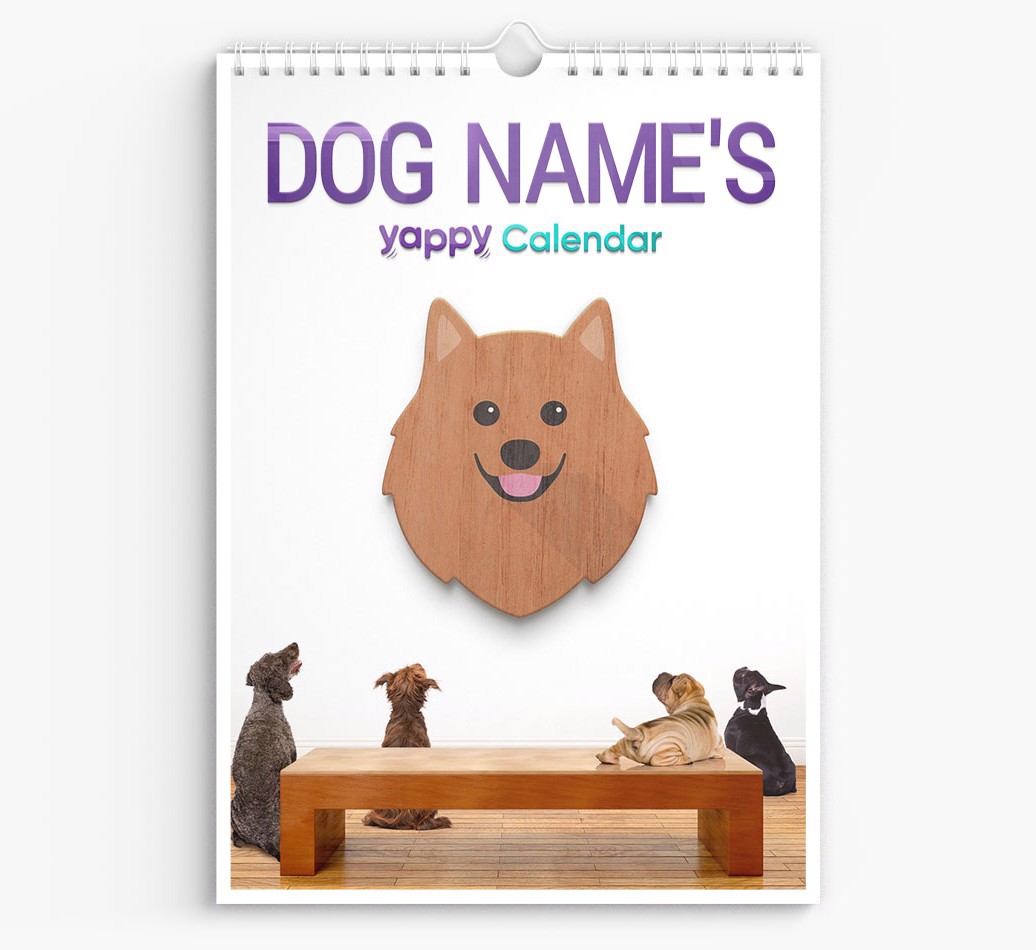 Personalised {dogsName}'s 2025 Calendar