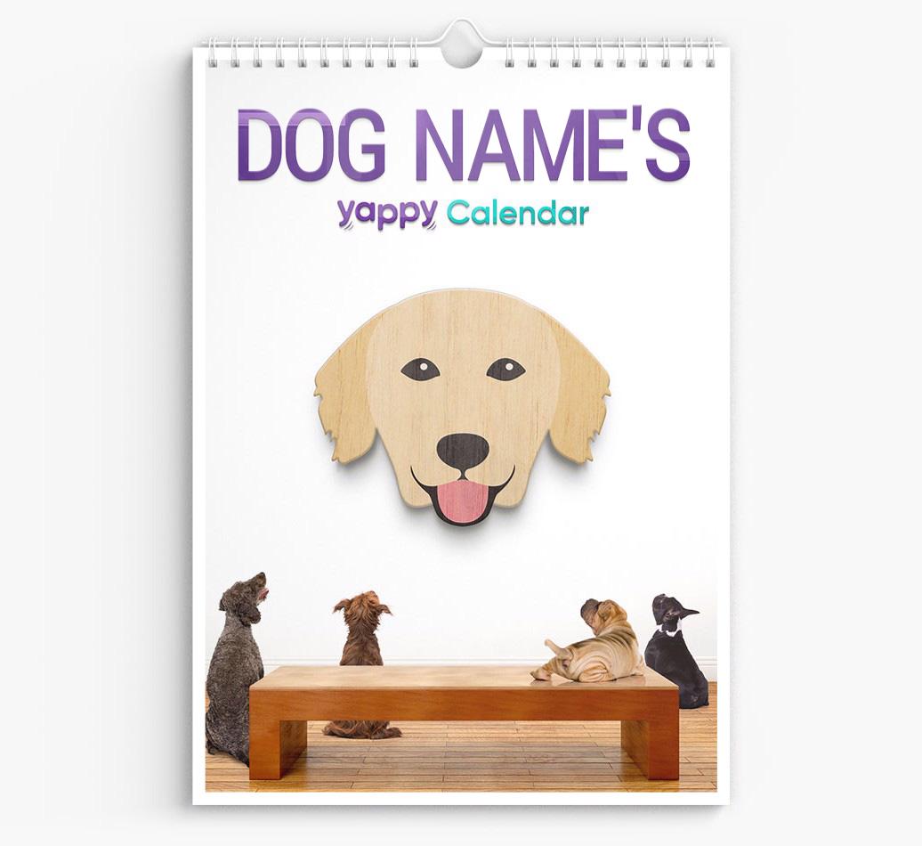 Personalised {dogsName}'s 2025 Calendar