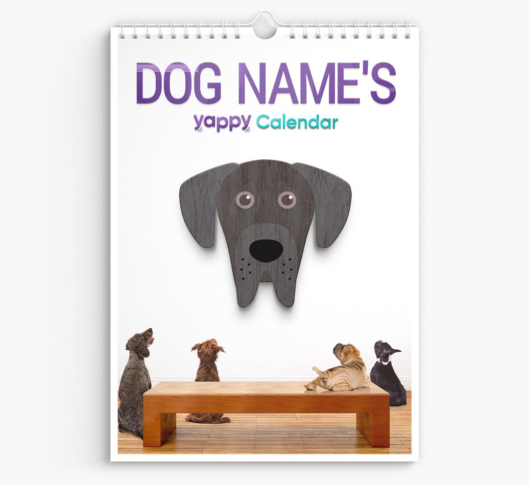 Personalised {dogsName}'s 2025 Calendar
