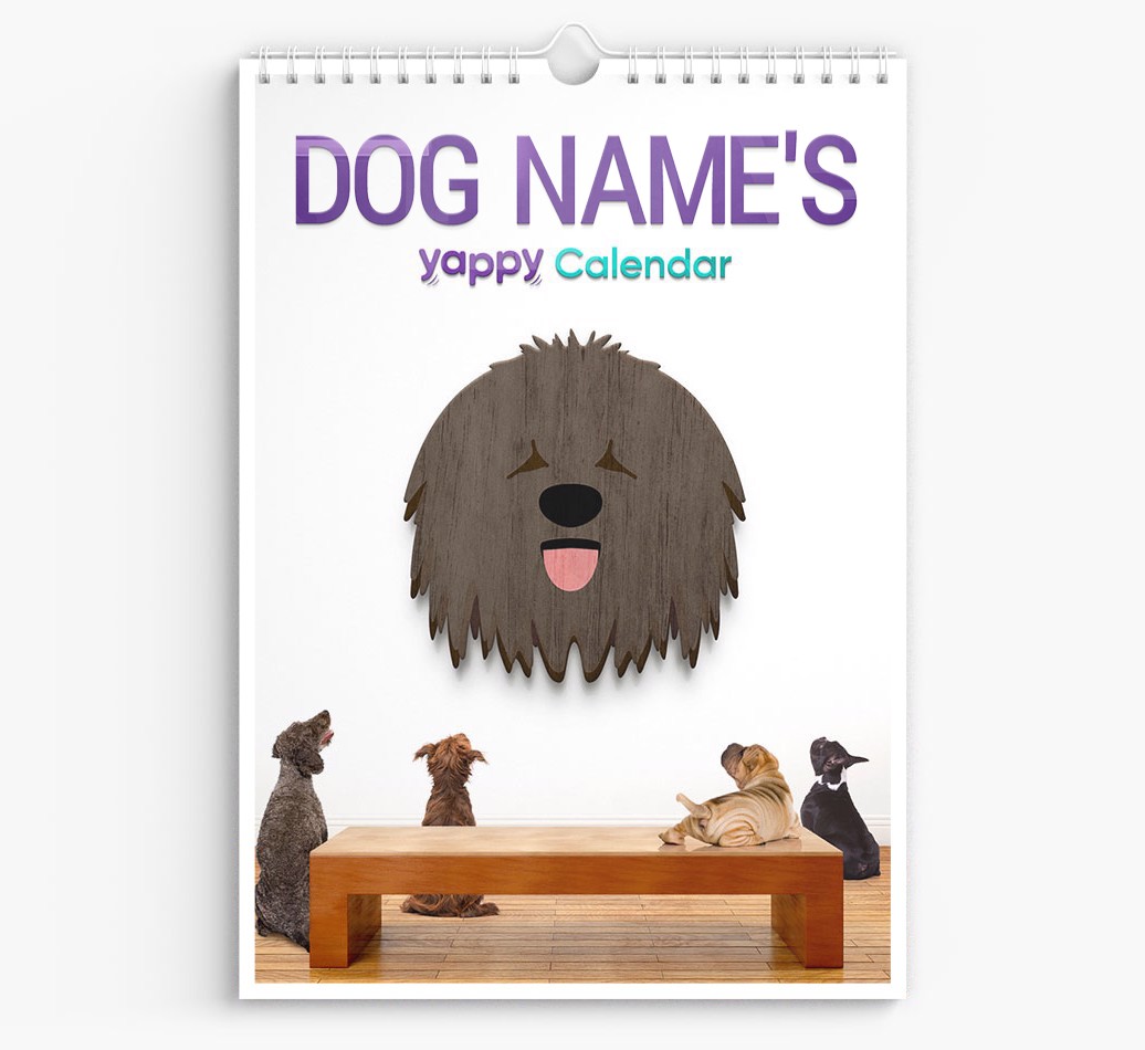Personalised {dogsName}'s 2025 Calendar