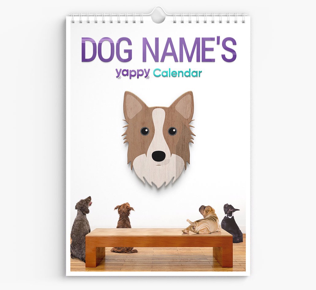 Personalised {dogsName}'s 2025 Calendar