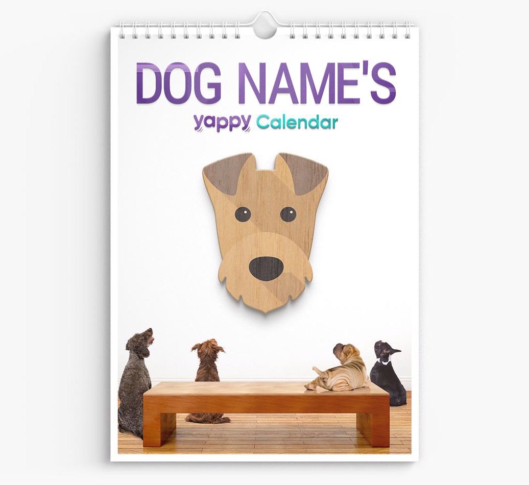Personalised {dogsName}'s 2025 Calendar