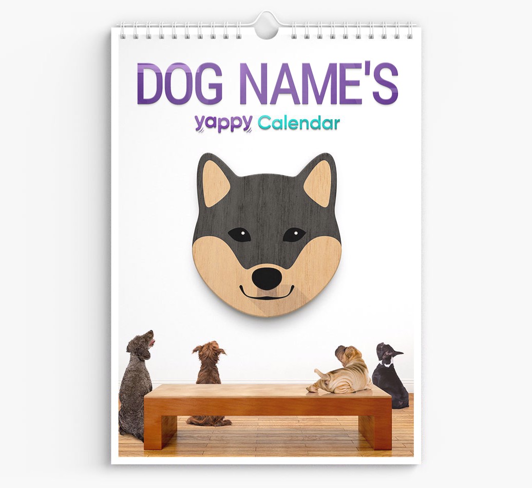 Personalised {dogsName}'s 2025 Calendar