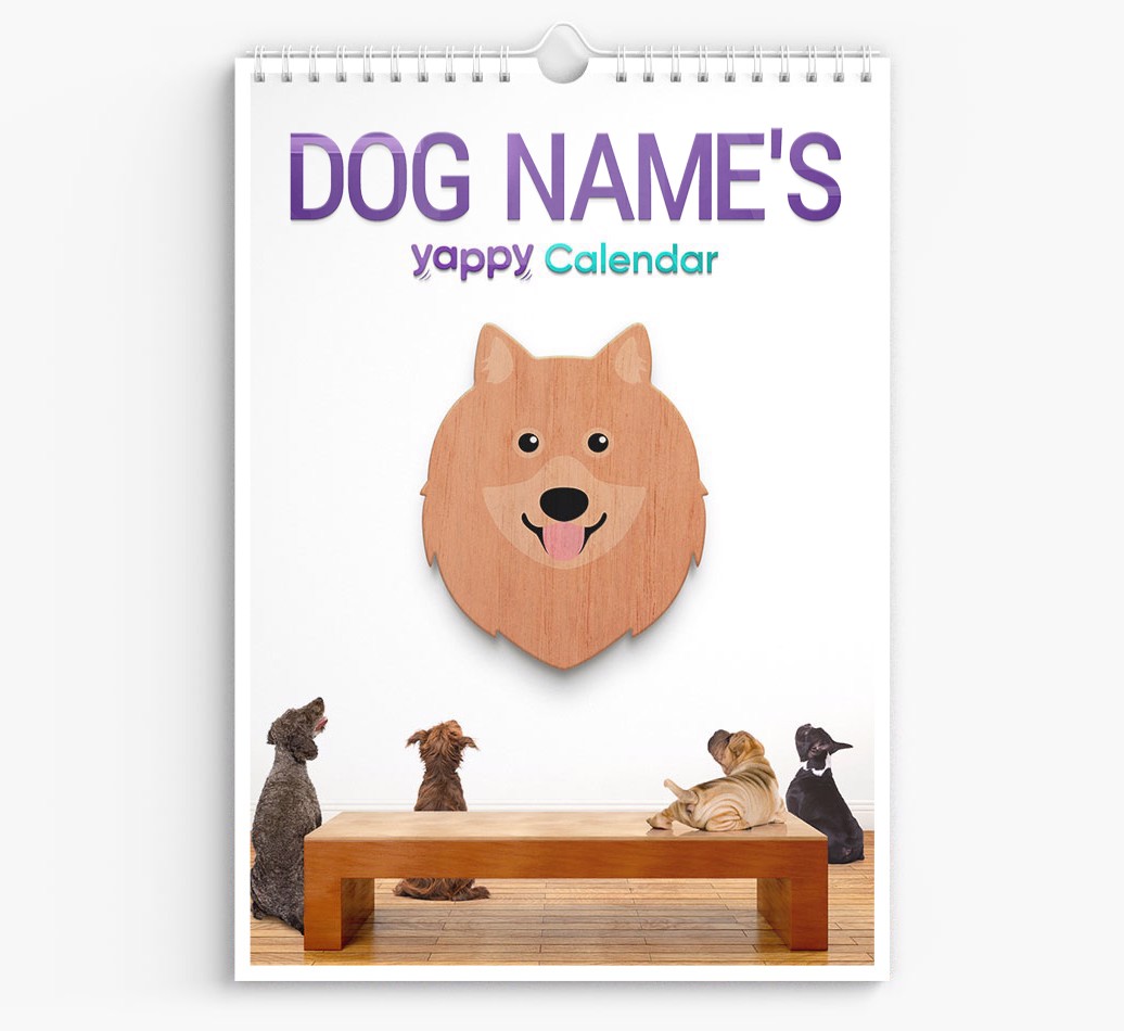 Personalised {dogsName}'s 2025 Calendar