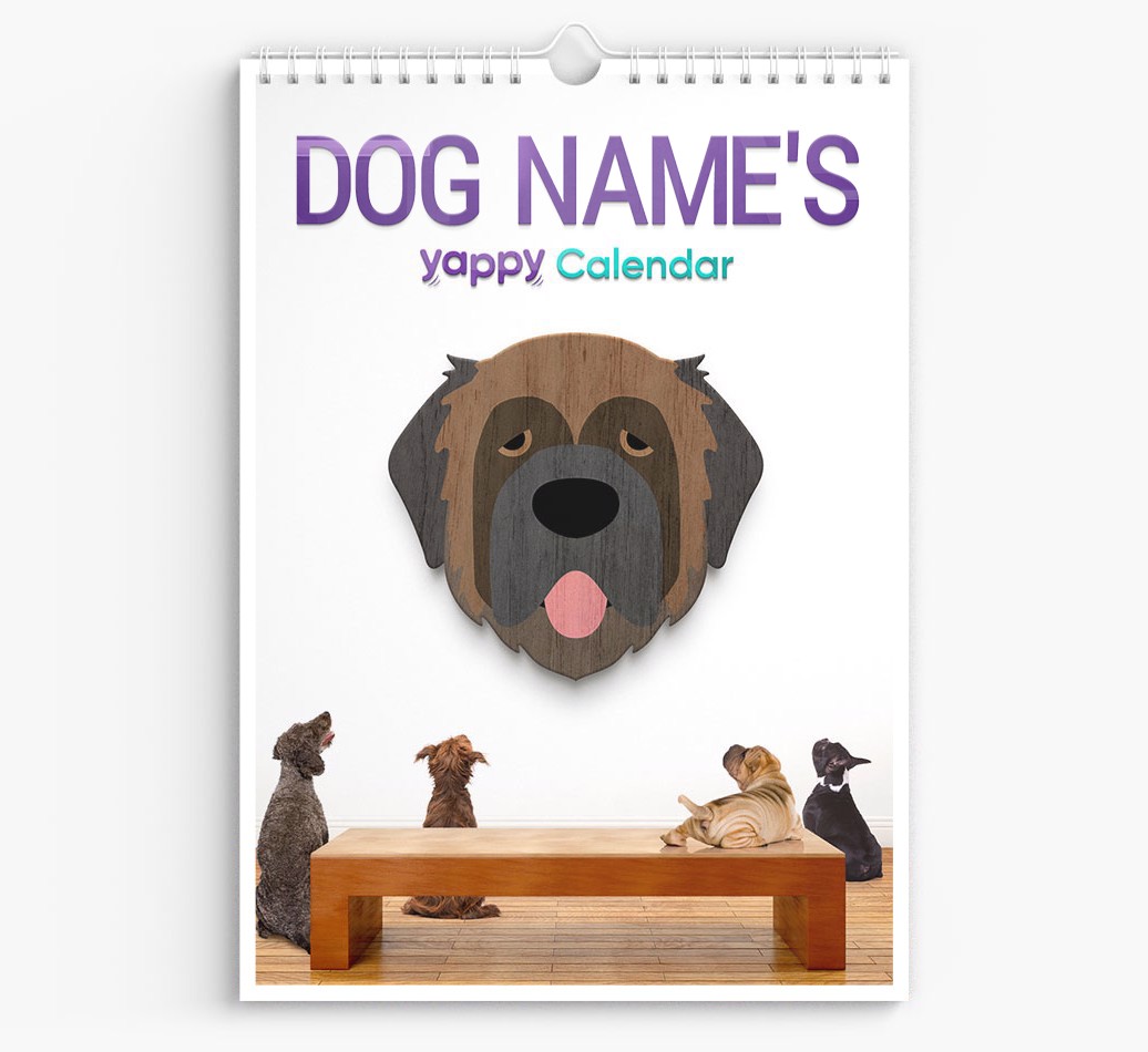 Personalised {dogsName}'s 2025 Calendar