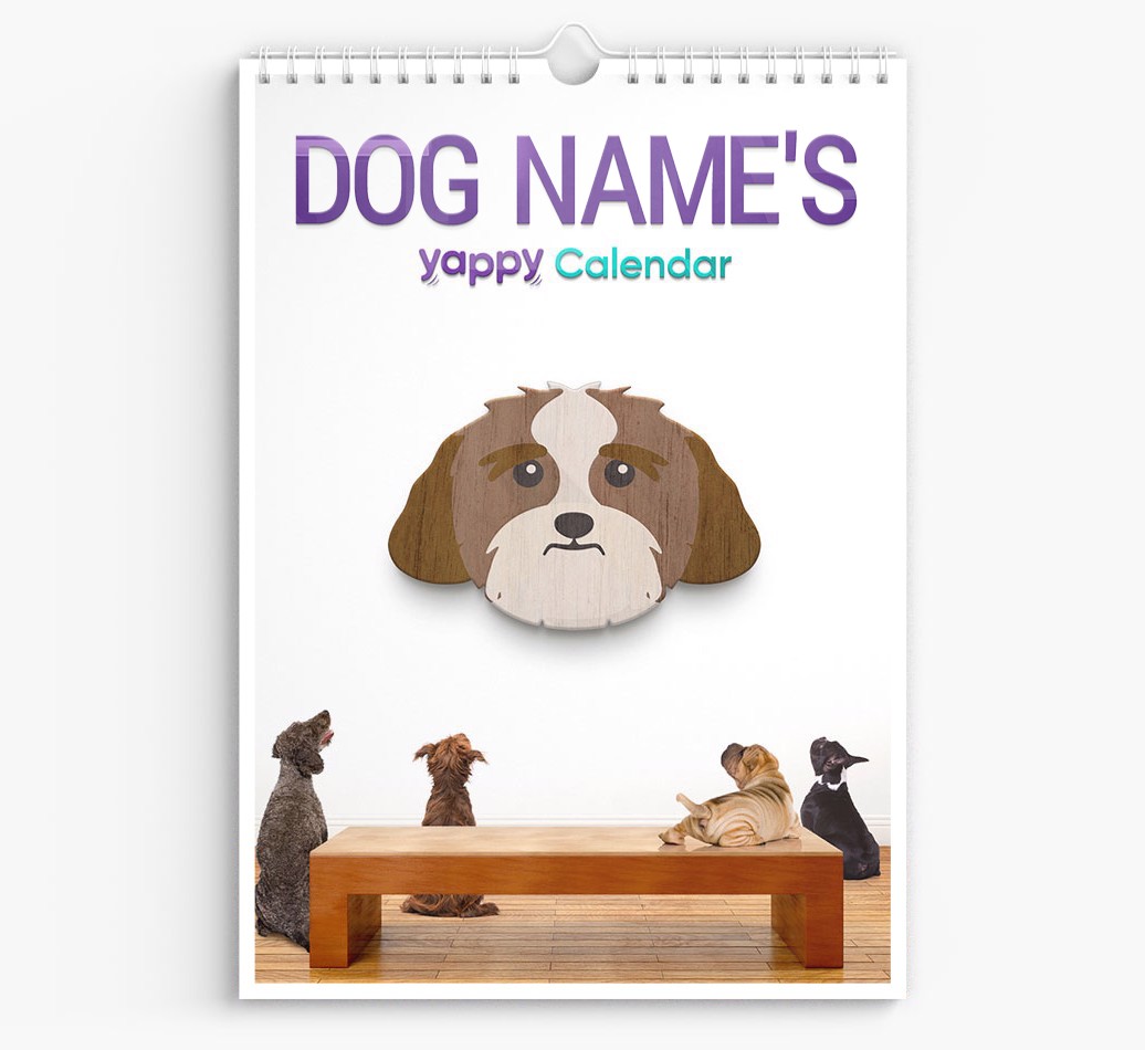Personalised {dogsName}'s 2025 Calendar