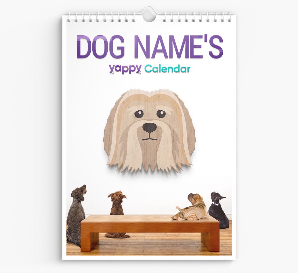 Personalised {dogsName}'s 2025 Calendar