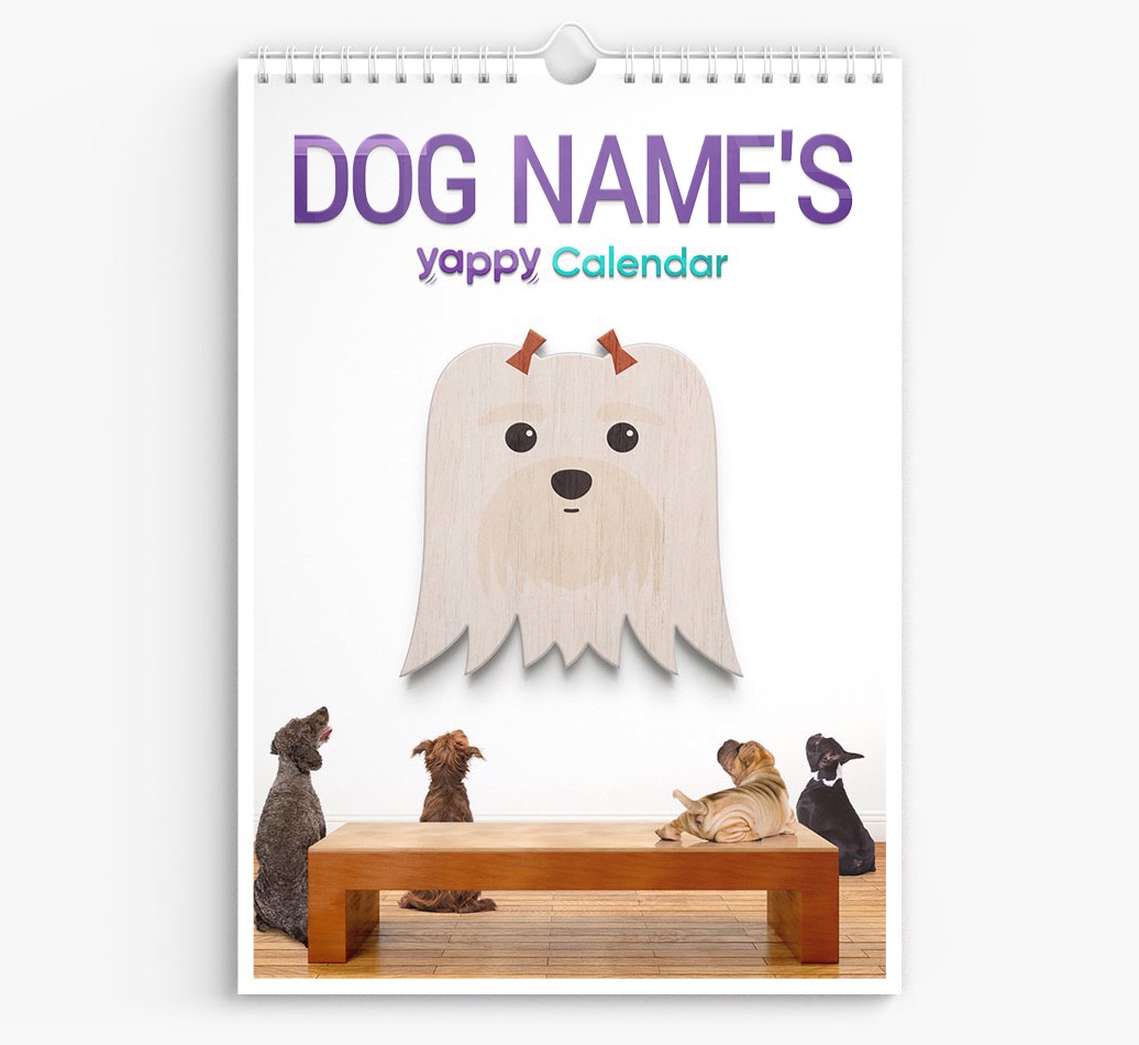 Personalised {dogsName}'s 2025 Calendar