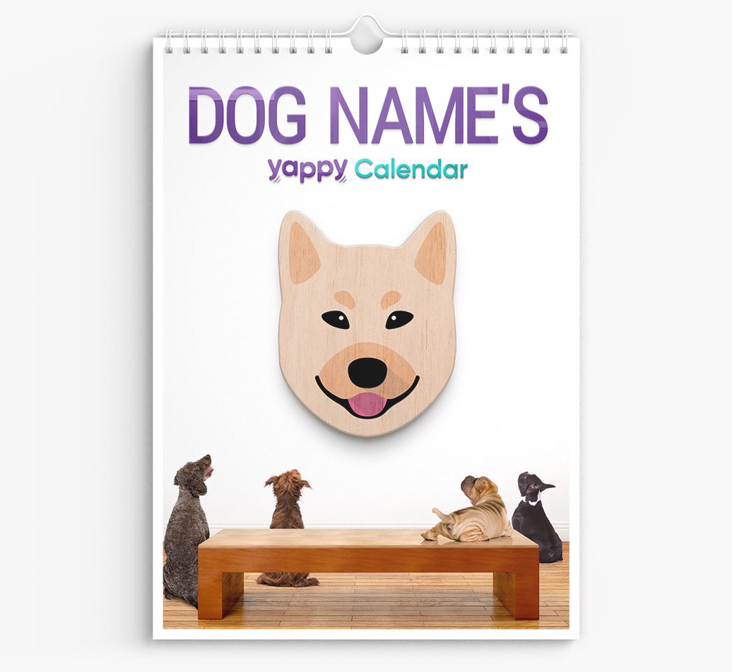 Personalised {dogsName}'s 2025 Calendar