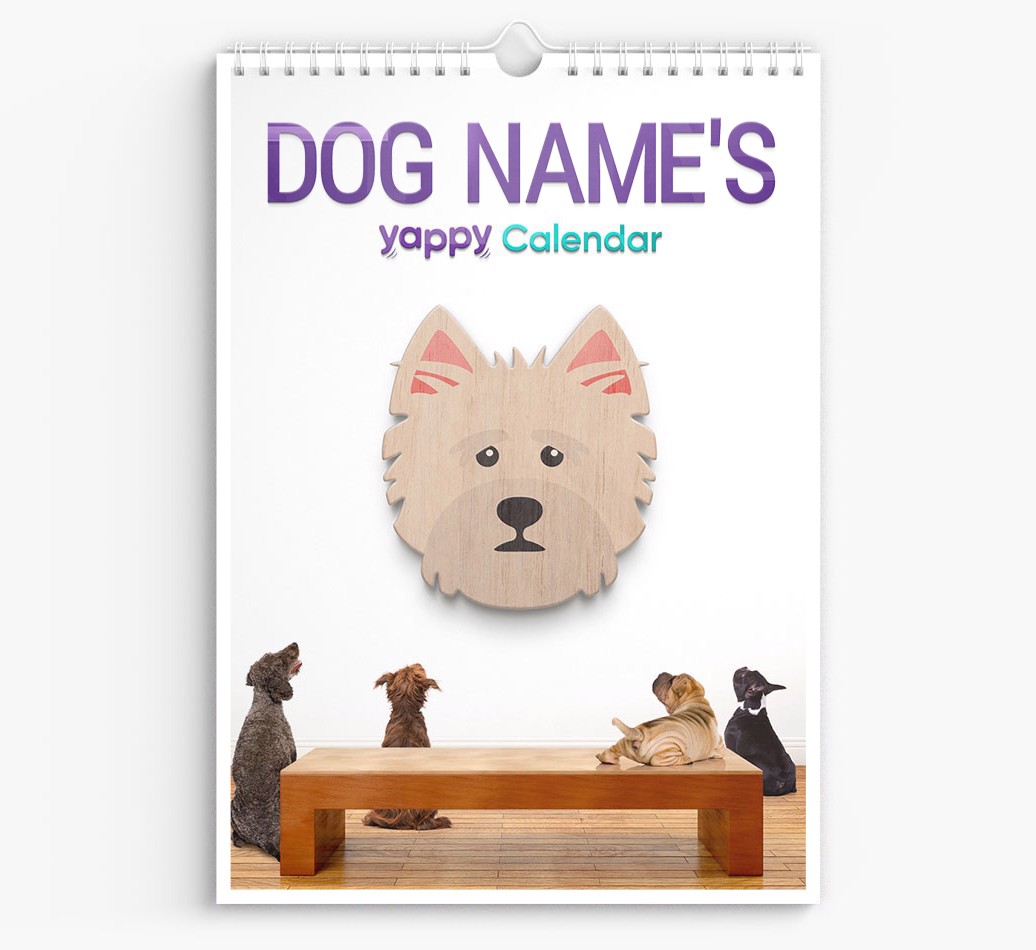 Personalised {dogsName}'s 2025 Calendar