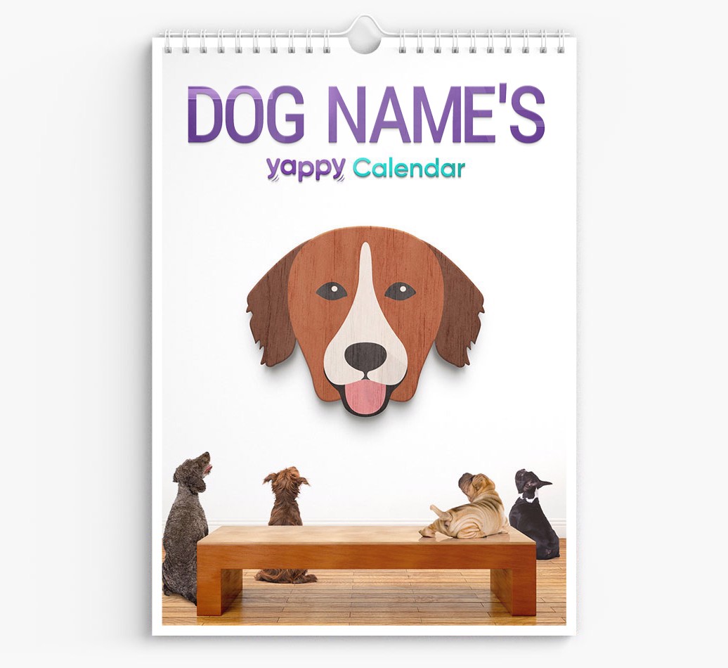 Personalised {dogsName}'s 2025 Calendar