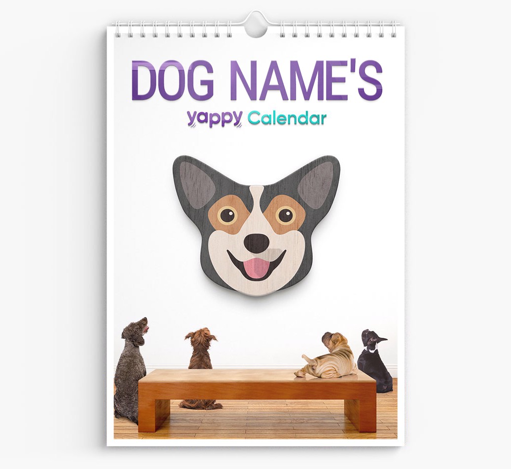 Personalised {dogsName}'s 2025 Calendar