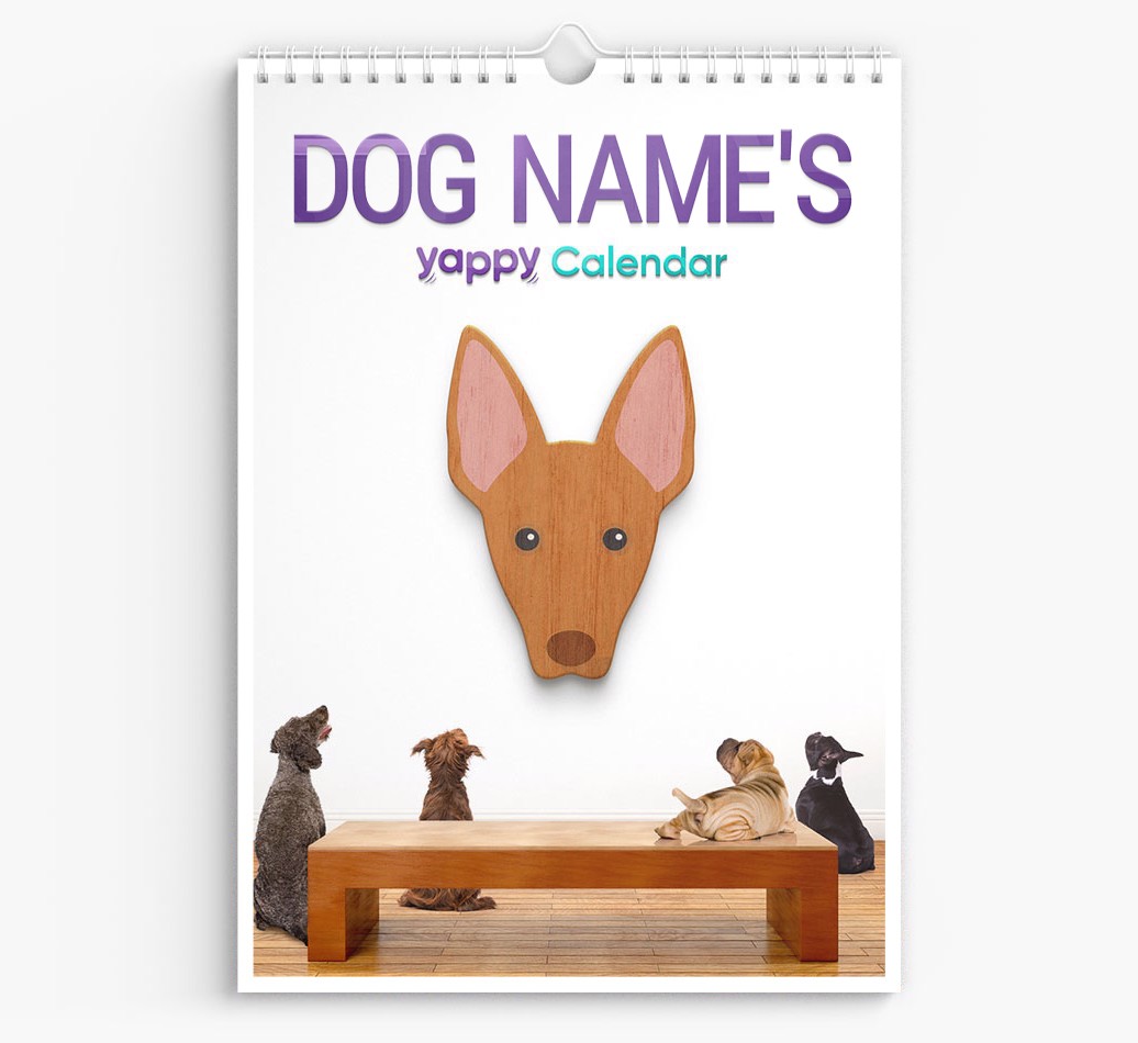 Personalised {dogsName}'s 2025 Calendar