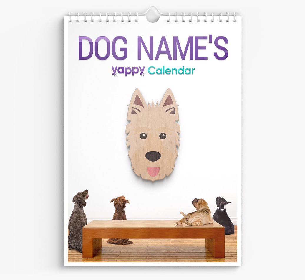 Personalised {dogsName}'s 2025 Calendar