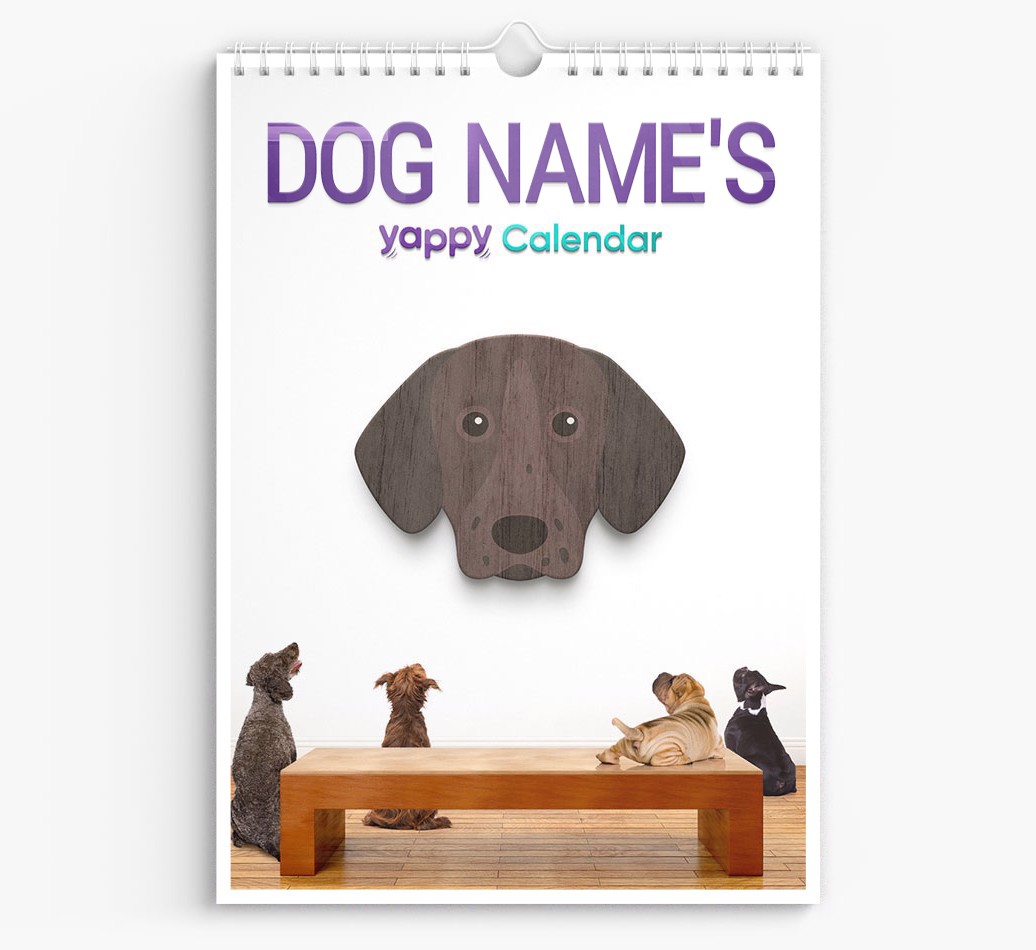 Personalised {dogsName}'s 2025 Calendar