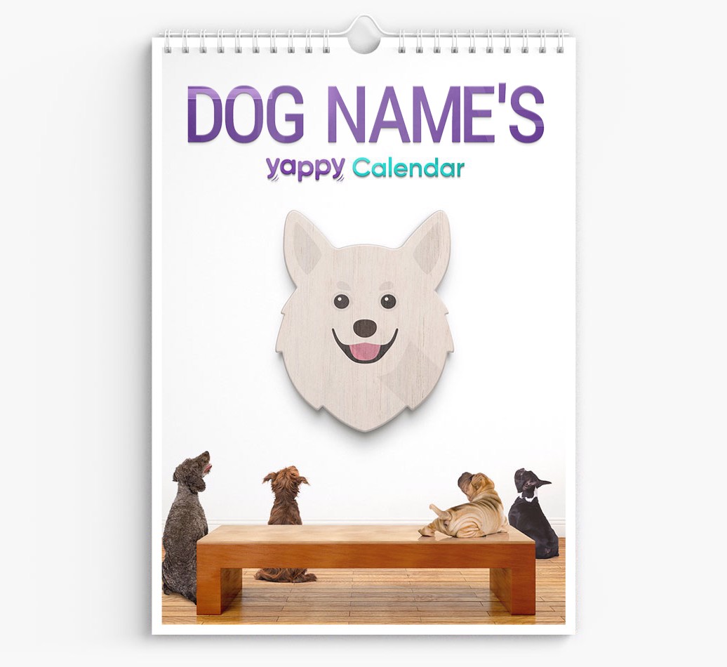 Personalised {dogsName}'s 2025 Calendar