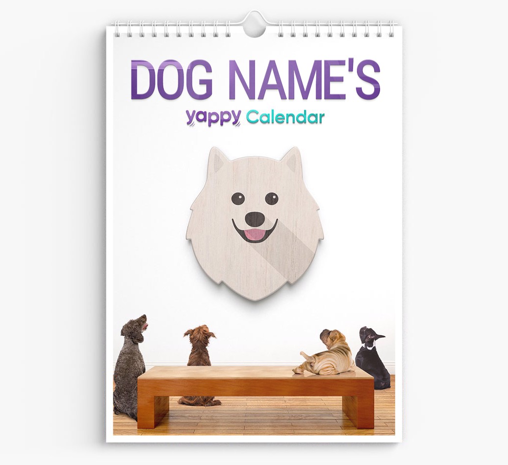 Personalised {dogsName}'s 2025 Calendar