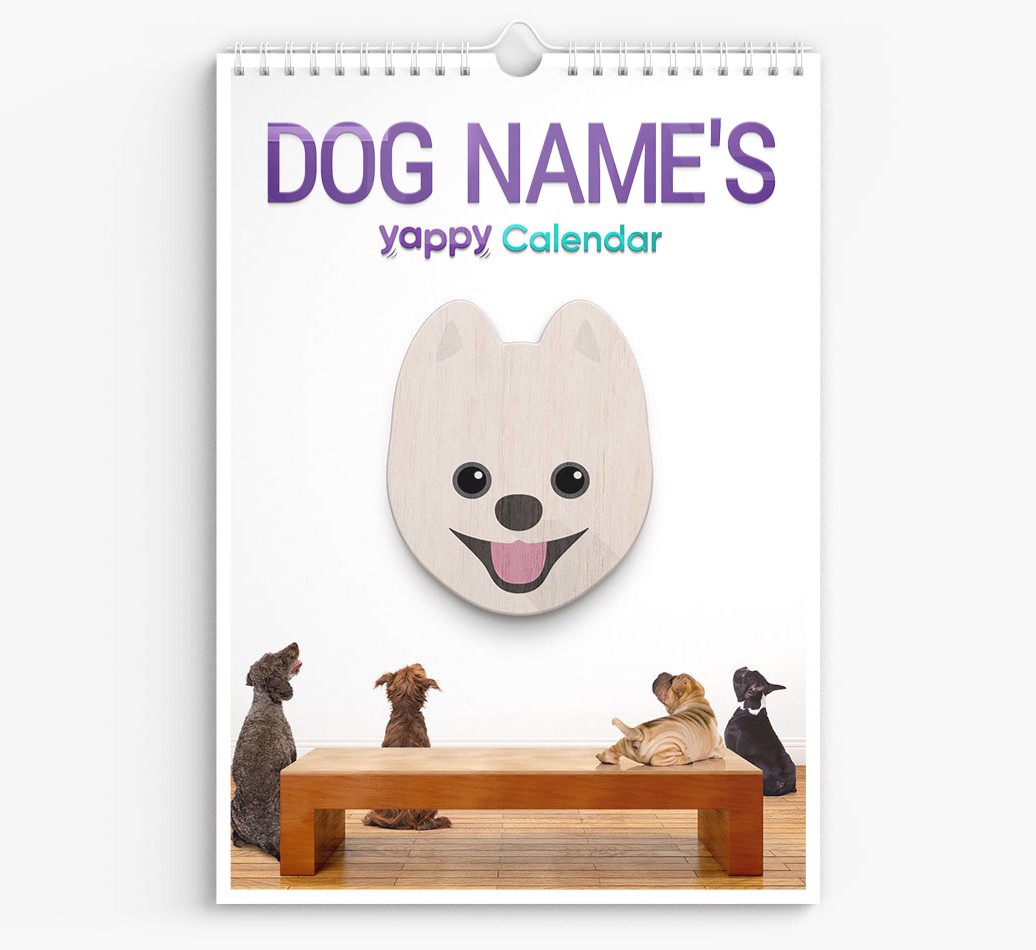 Personalised {dogsName}'s 2025 Calendar
