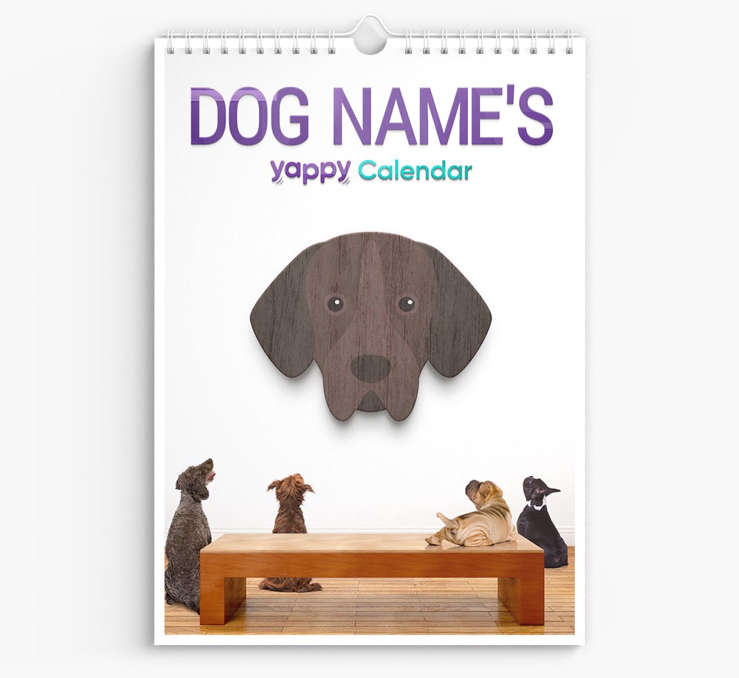 Personalised {dogsName}'s 2025 Calendar
