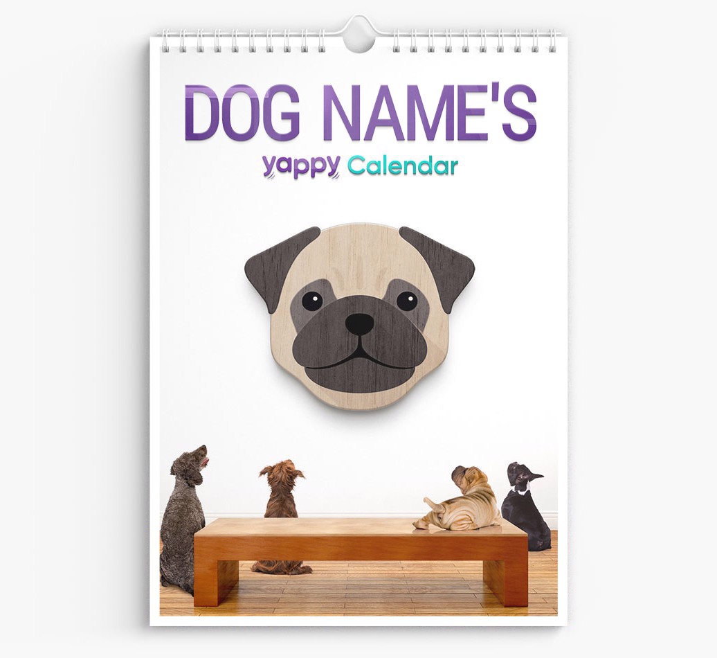 Personalised {dogsName}'s 2025 Calendar