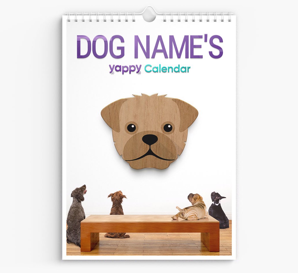 Personalised {dogsName}'s 2025 Calendar