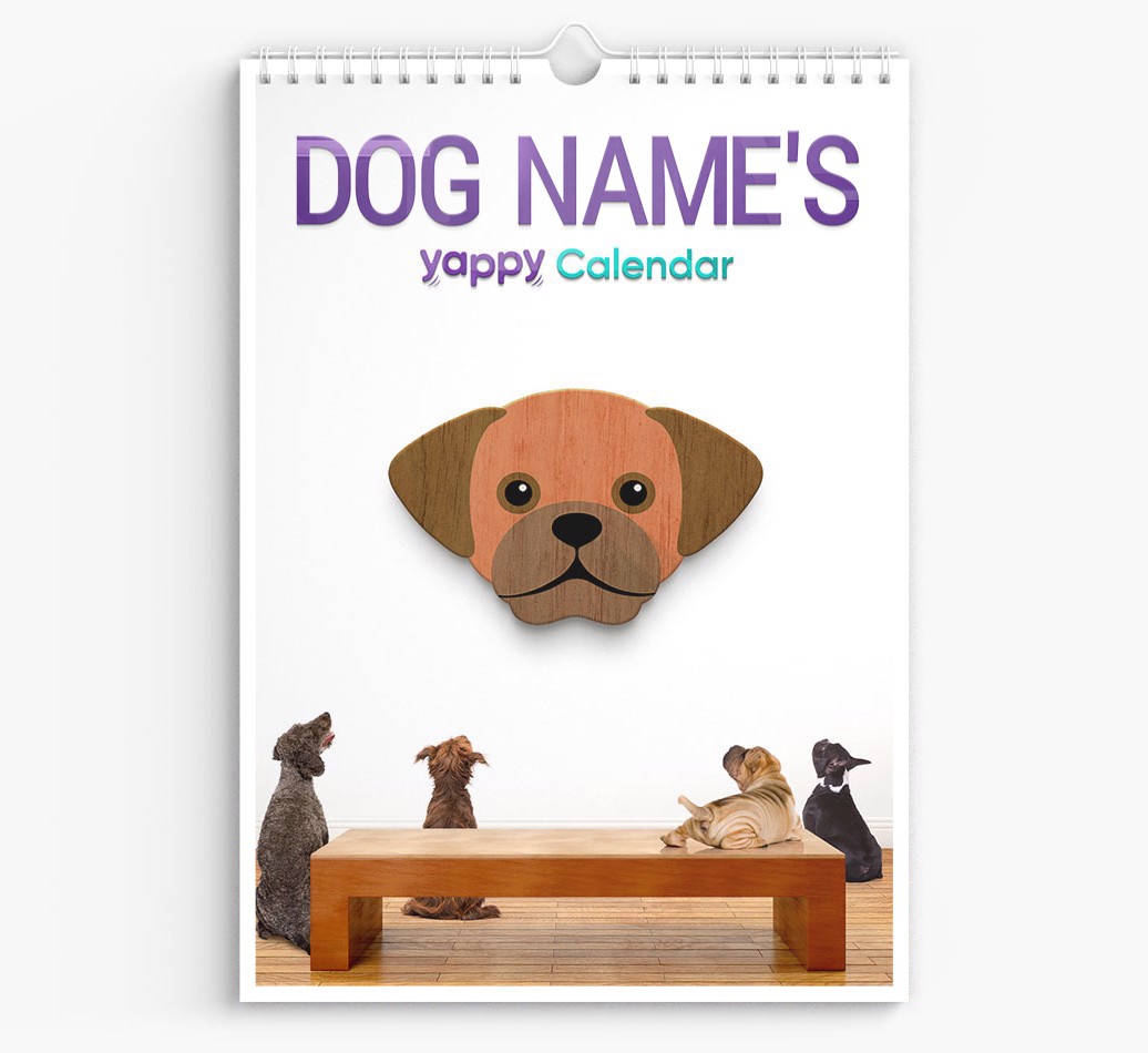 Personalised {dogsName}'s 2025 Calendar
