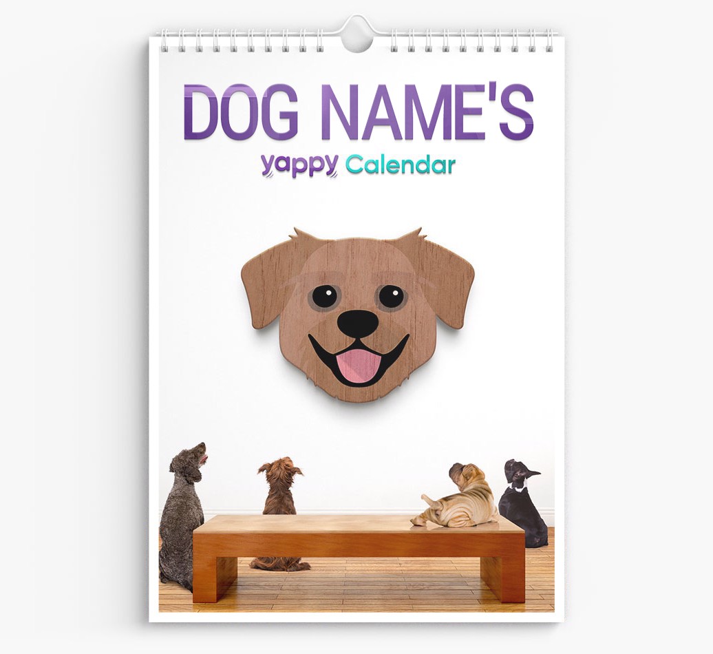 Personalised {dogsName}'s 2025 Calendar