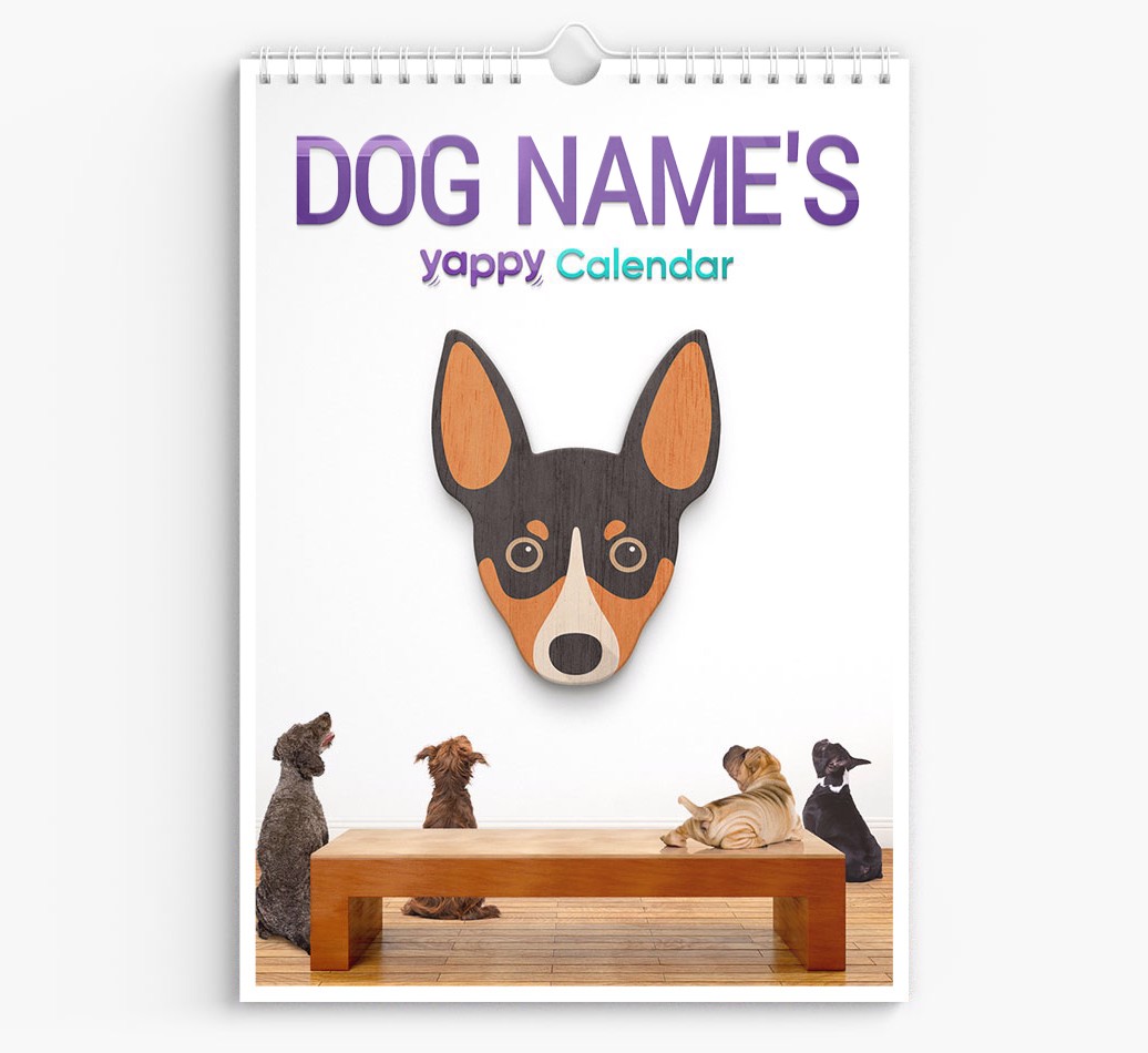 Personalised {dogsName}'s 2025 Calendar