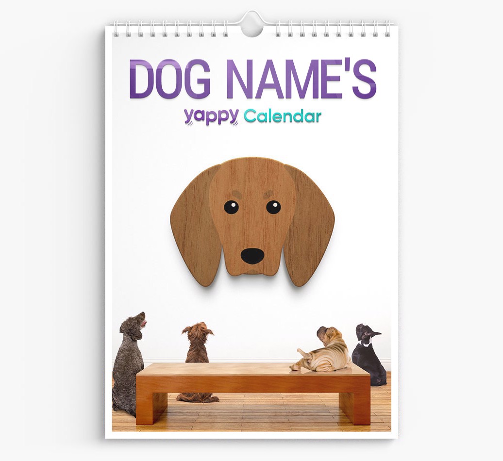 Personalised {dogsName}'s 2025 Calendar