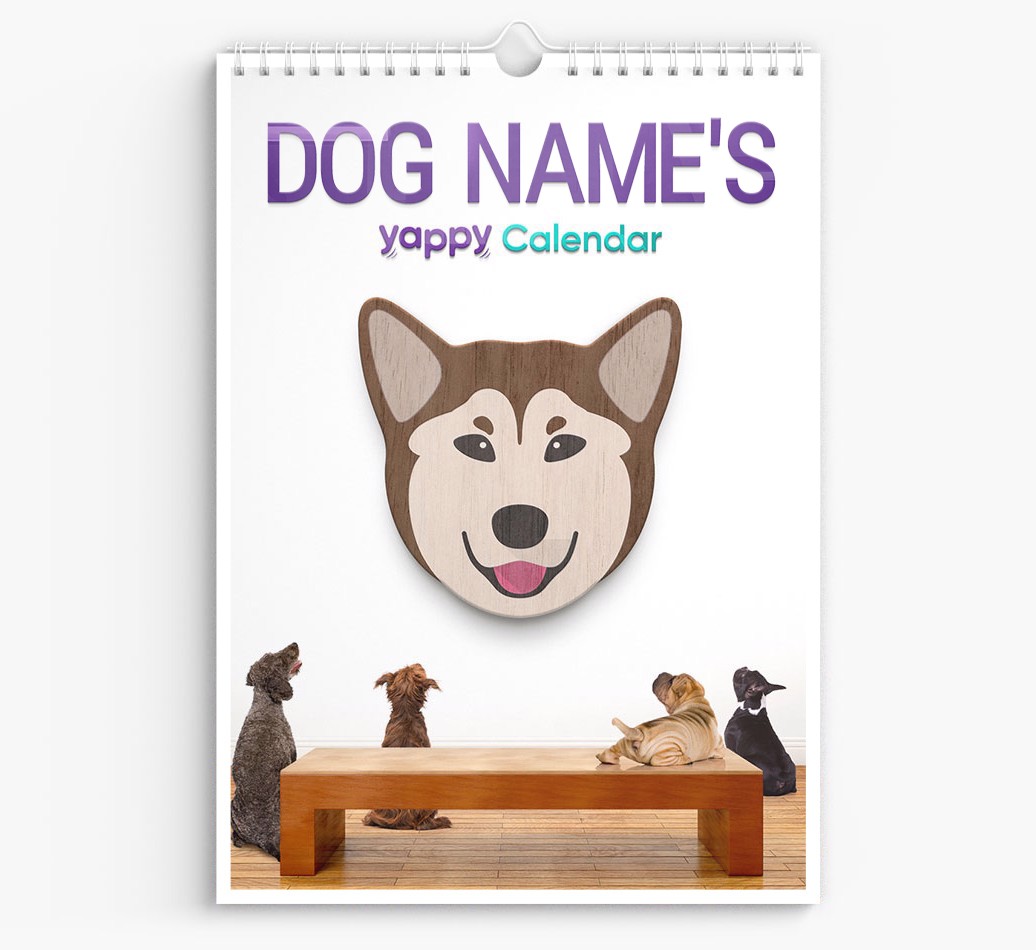 Personalised {dogsName}'s 2025 Calendar