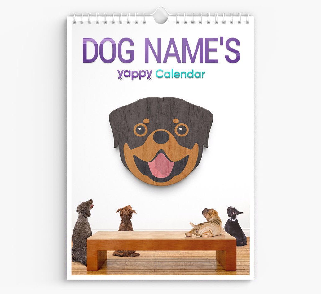 Personalised {dogsName}'s 2025 Calendar