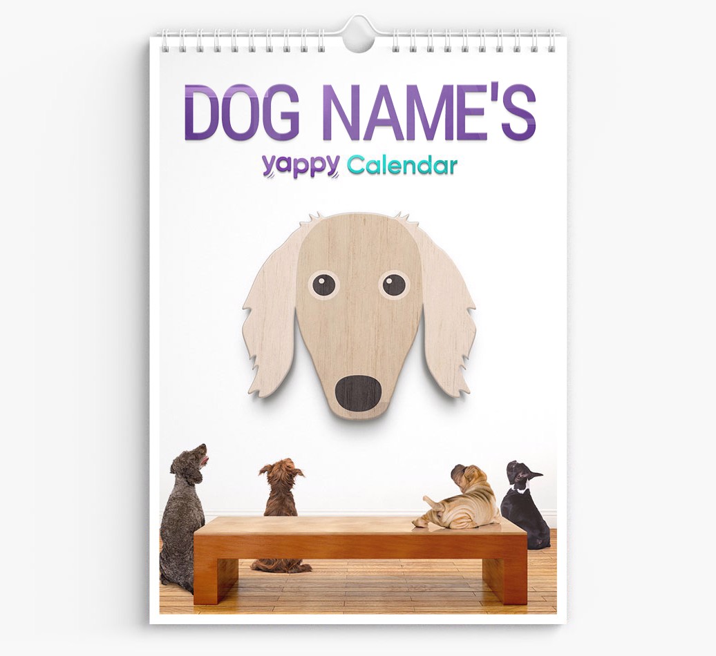Personalised {dogsName}'s 2025 Calendar