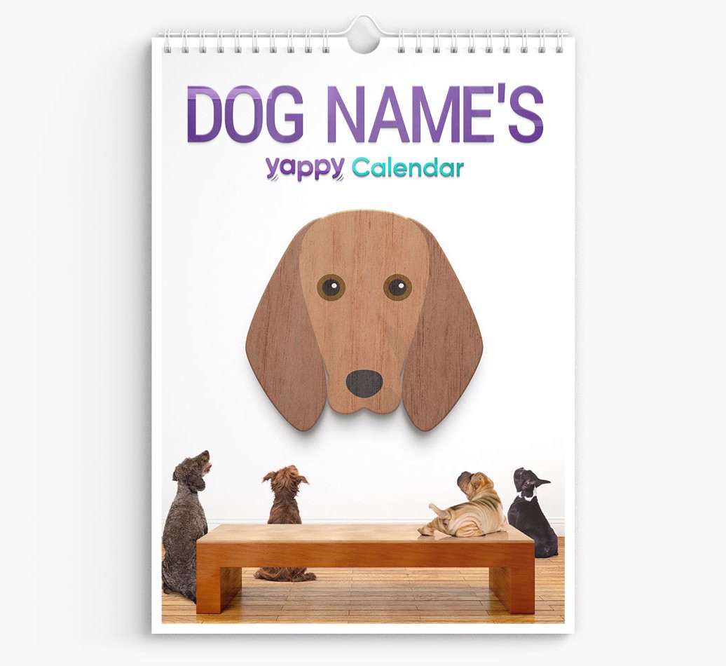 Personalised {dogsName}'s 2025 Calendar