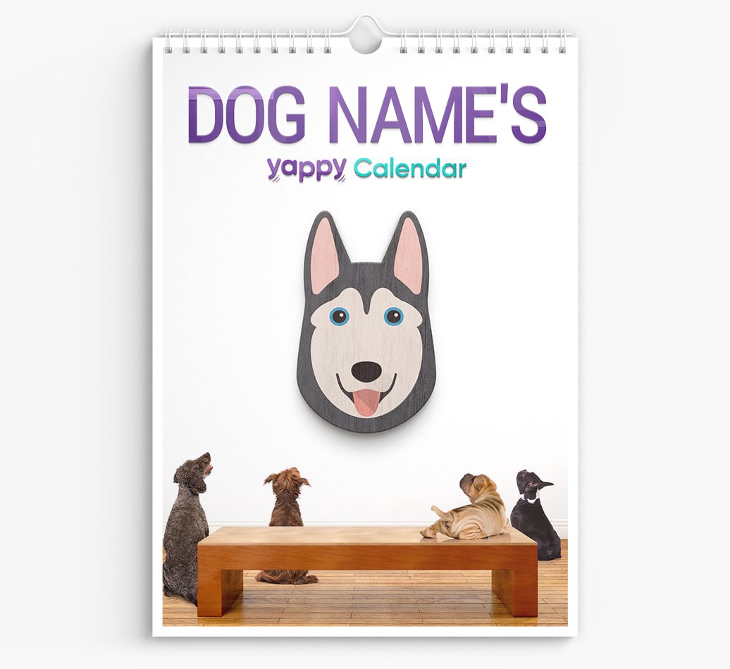Personalised {dogsName}'s 2025 Calendar