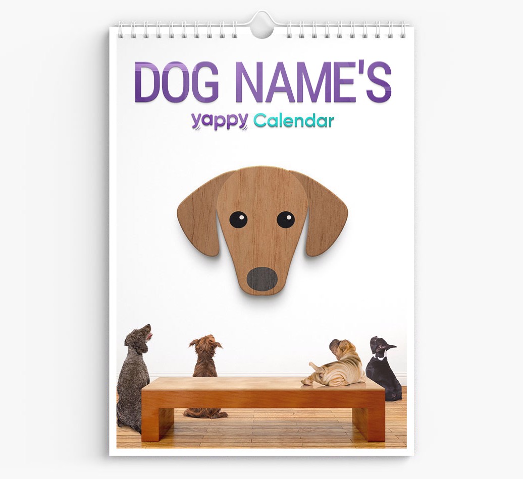 Personalised {dogsName}'s 2025 Calendar