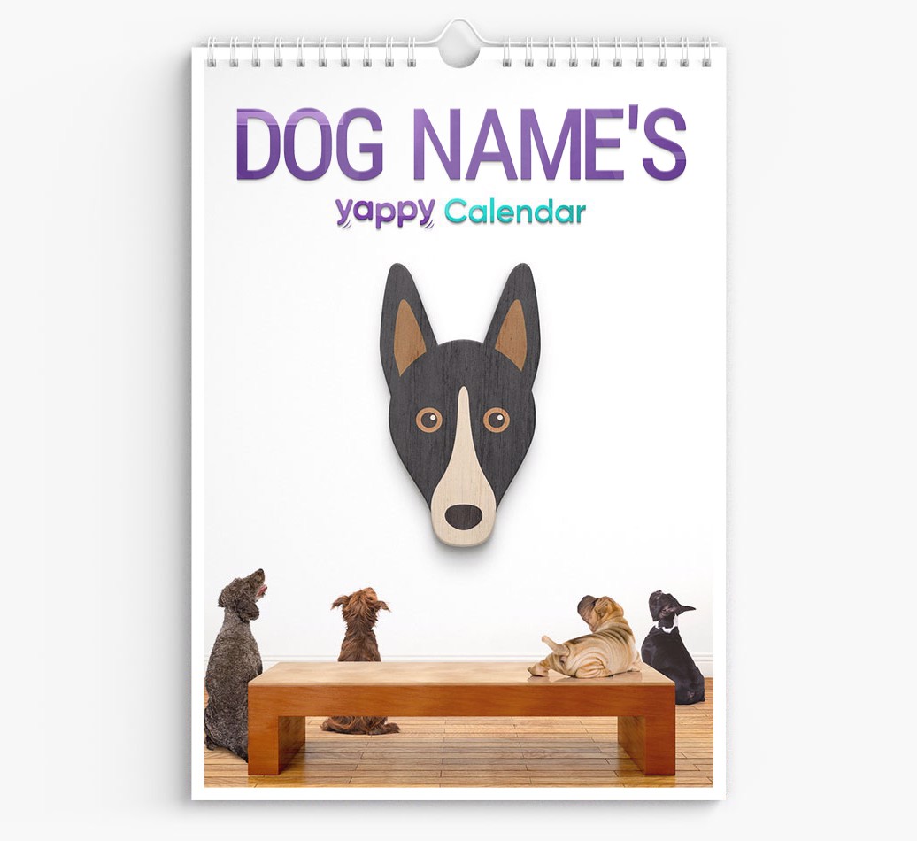 Personalised {dogsName}'s 2025 Calendar