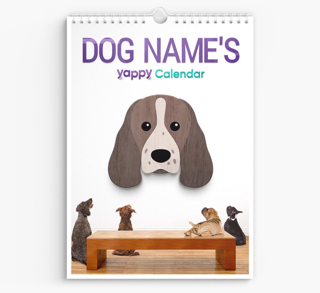 Personalised {dogsName}'s 2025 Calendar