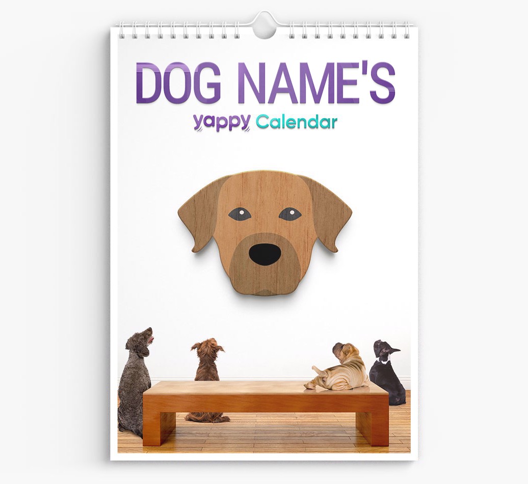 Personalised {dogsName}'s 2025 Calendar