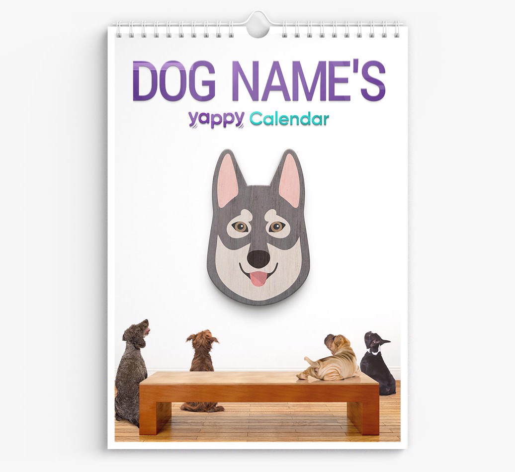 Personalised {dogsName}'s 2025 Calendar