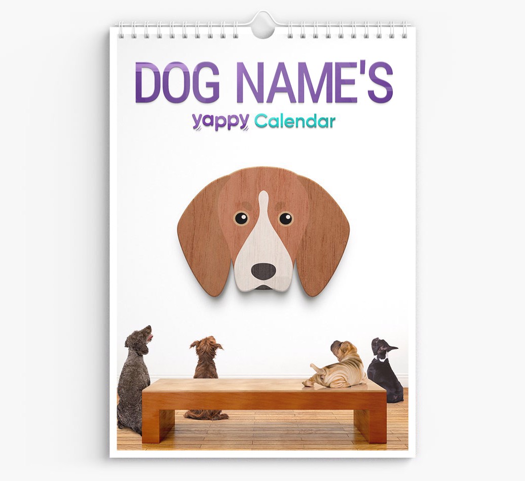 Personalised {dogsName}'s 2025 Calendar