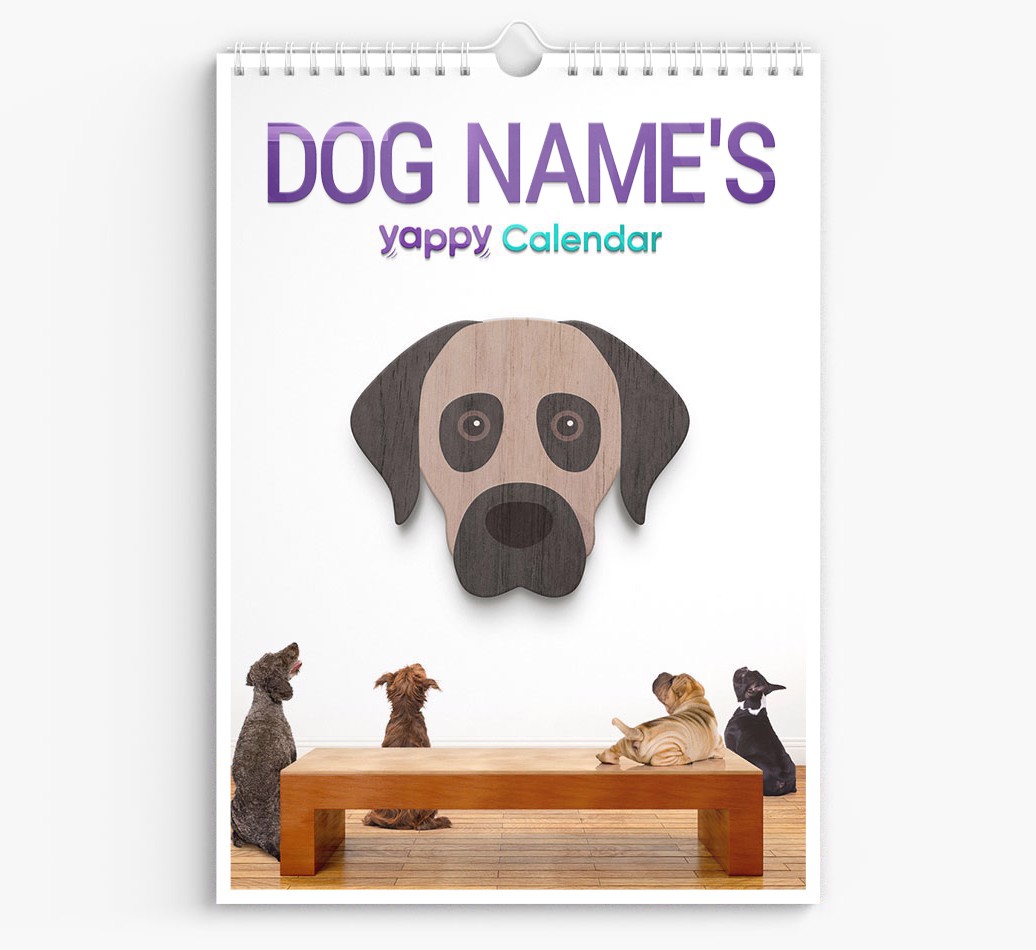 Personalised {dogsName}'s 2025 Calendar