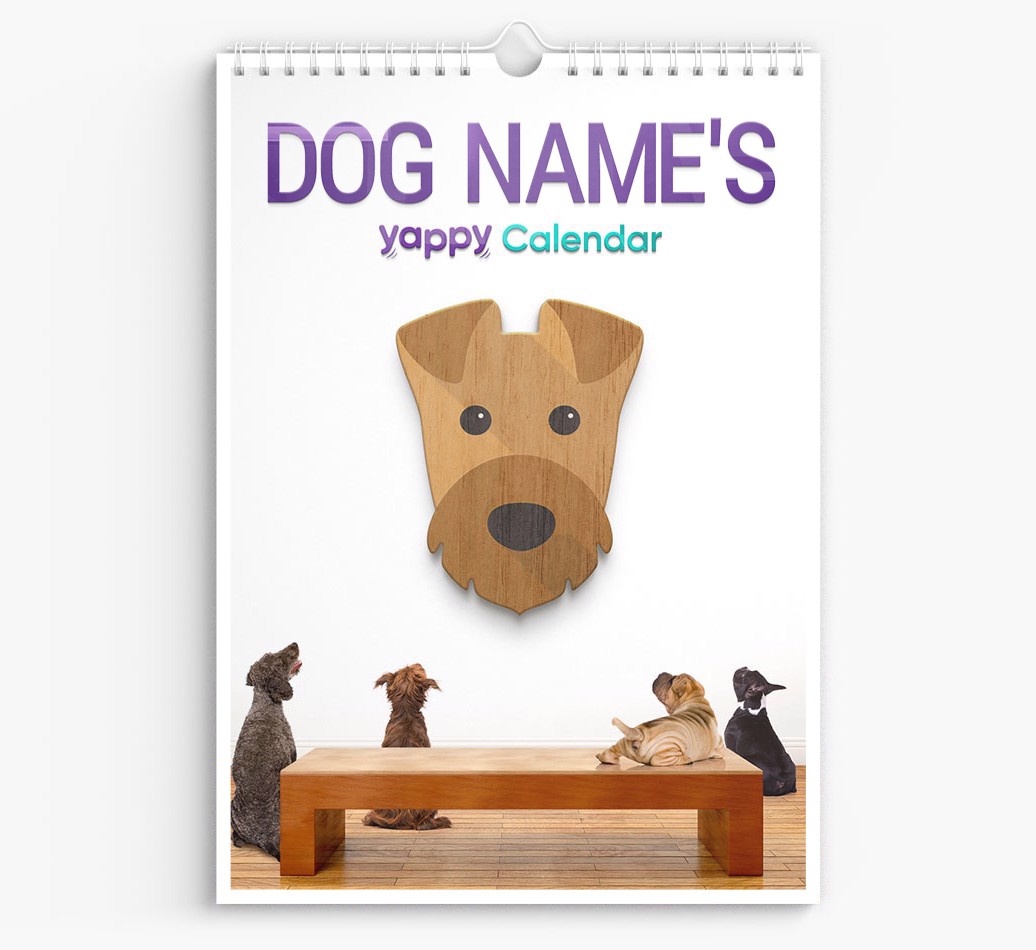 Personalised {dogsName}'s 2025 Calendar